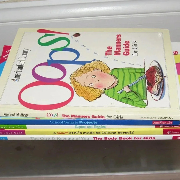 AMERICAN GIRL LIBRARY Lot 5 books~Care & Keeping of You Body Book + more! - Picture 2 of 2